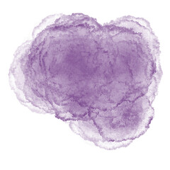 watercolor brush strokes isolate