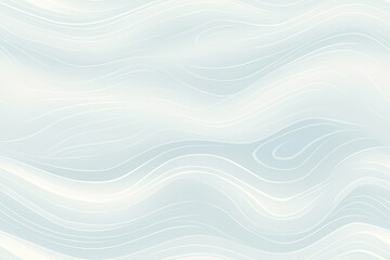 Fototapeta premium Soothing waves of pale and wavy seamless pattern. The gentle curves and pastel tones evoke a sense of relaxation and tranquility.