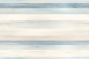 An elegant and classic striped seamless pattern in shades of blue and beige. The horizontal lines create a sense of harmony and sophistication. - obrazy, fototapety, plakaty