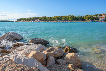 Beach in Croatia Primosten