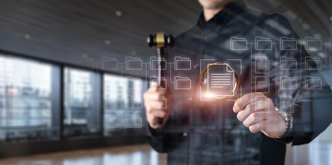 Of studying legal documents with the help of modern technologies.