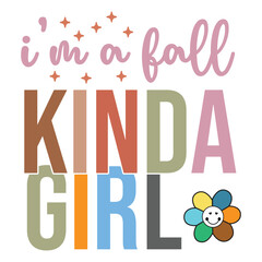 Fall Typography T Shirt Design