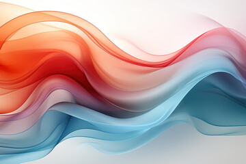 Obraz premium Abstract background with colorful smooth waving texture, gradient trendy mesh background, modern bright rainbow 3D render creative smoke, and soft colored wallpaper background banner