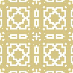 Ethnic ornament. Seamless pattern. Geometrical backdrop. Linear background. Geometric wallpaper. Tribal motif. Embroidery digital paper. Textile print. Abstract vector.