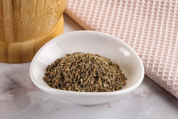Anise sseds aroma in the bowl