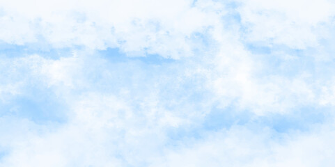 Blue sky with white clouds background. Romantic sky. Abstract nature background of romantic summer blue sky with fluffy clouds. blue sky with clouds. realistic vector cloudy sky