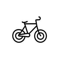 Fototapeta premium Art bicycle - Icon 45 .eps