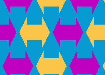 ilustracja tło figury płaskie © Marek