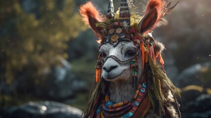 llama shaman.Generative AI