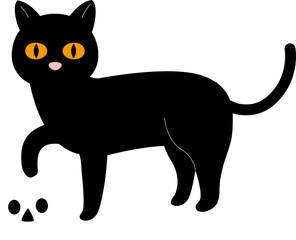 halloween black cat