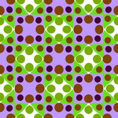 Seamless pattern retro vintage style 90 70s or 80s on Seamless pattern design.