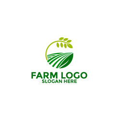 Farm logo vector, Creative Farm logo icon template