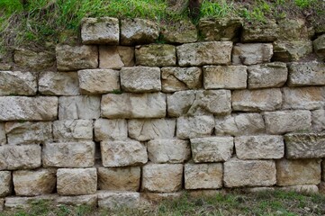 Ancient Stone Wall in Turkey.
