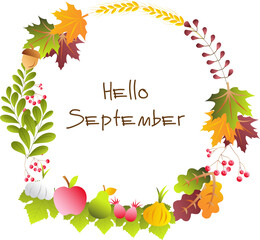 Hello September poster
