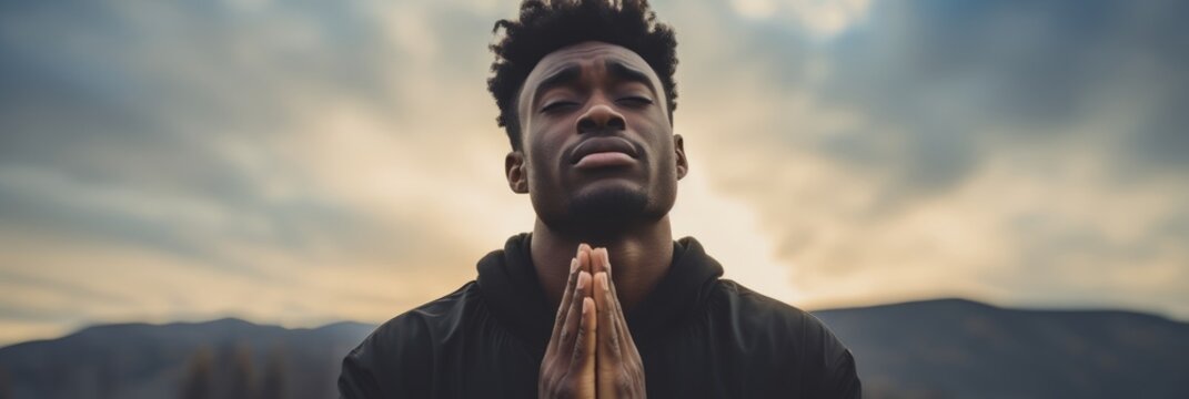 The man asks for forgiveness. Generative AI