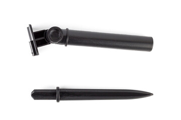 LED string lights. Party holiday christmas decoration lights. Close up christmas LED lighting