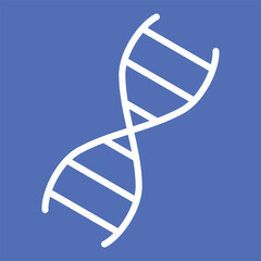 DNA science laboratory icon logo