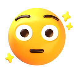 Awkward Face 3D Emoji Illustrations Pack