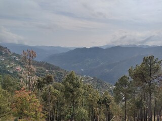 view from the mountain