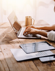 Business Man Financial Inspector and Secretary Making Report, Calculating or Checking Balance. Internal Revenue Service Inspector Checking Document Audit Concept