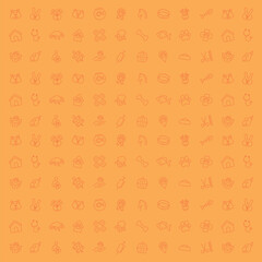 Pet-vet vector background. Perfect for a website.