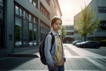 girl back to school