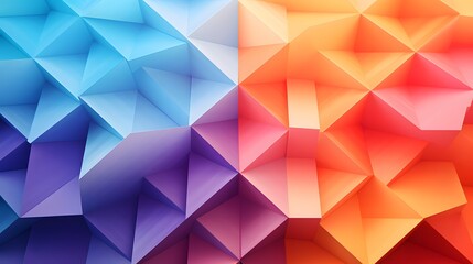 Obraz premium colorful abstract geometric background