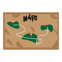 maps camp scout icon element