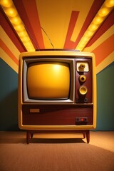 retro tv set