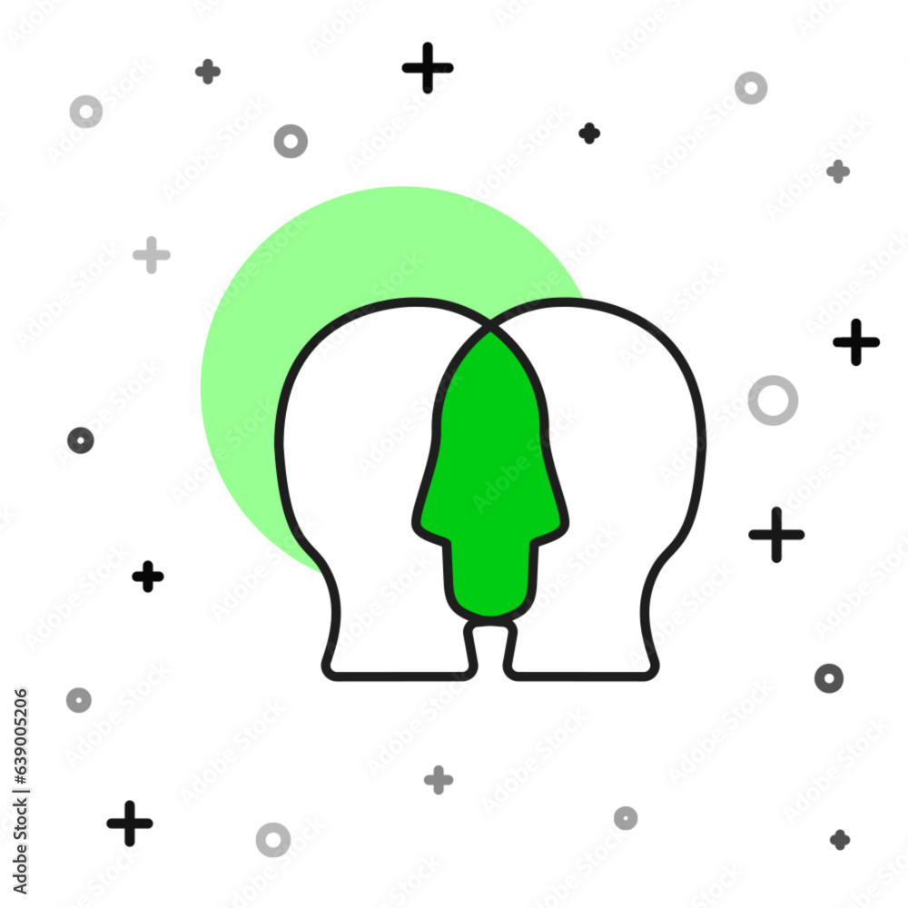 Poster filled outline project team base icon isolated on white background. business analysis and planning, 