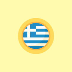 Greece - Circular Flag