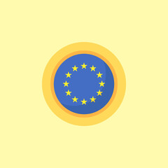 European Union - Circular Flag