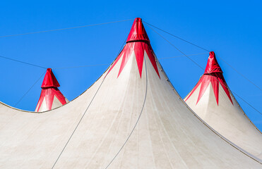typical event tent - close up