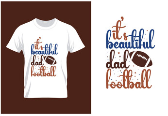 Football Play Hard SVG Design