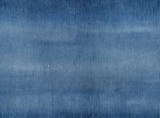 Old Blue jeans fabric background texture. Close up view.