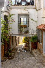 Fototapeta na wymiar Salobreña pueblo de Granada en Andalucía, España