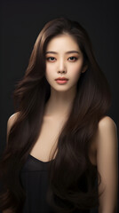 Fototapeta premium Beautiful Asian Woman Model