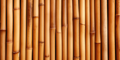 Bamboo pattern. Background with many bamboo, natural texture and knots of the bamboo stem.