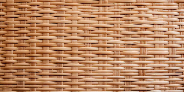 Rattan pattern. Background with ratan hinges, natural texture.