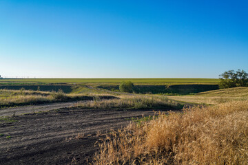 landscape in the countryside