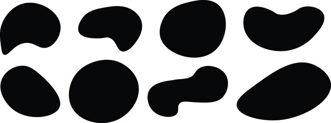 Abstract Blob Shapes Illustration Collection