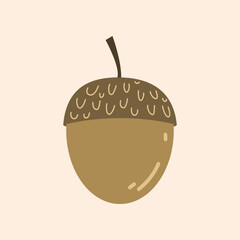 autumn. elements for autumn. harvest time. cozy. leaf fall. pumpkin. pear. mushrooms. on a colored background.