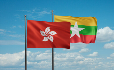 Myanmar Faso flag
