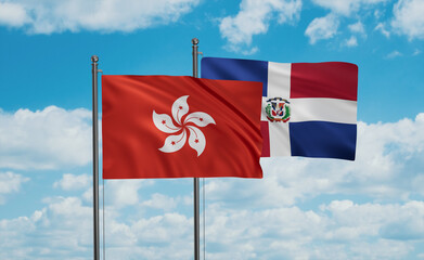 Belgium and Hong Kong flag