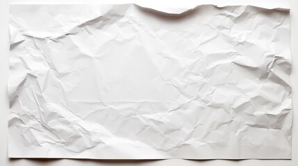 Obraz premium Photo of a white paper that has been cut in half