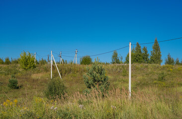 landscape in the countryside