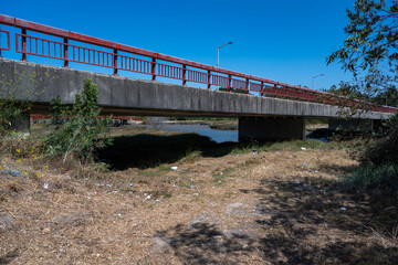 Obraz premium Vista, Margens do rio Boco, Vagos, Aveiro Portugal