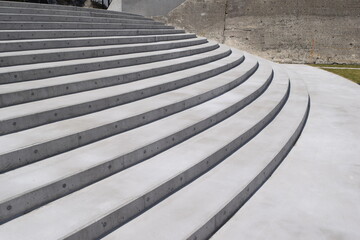 コンクリート製の階段