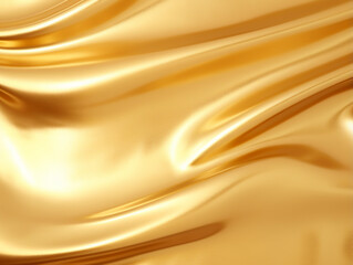 golden Yellow satin  top view background  top view