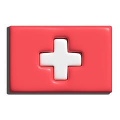 Obraz premium flag Switzerland